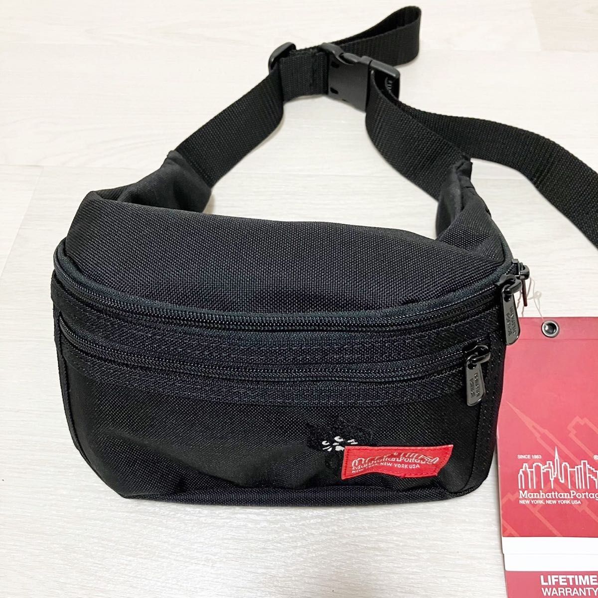 新品タグ付き】にゃー × マンハッタンポーテージ コラボ ボディバッグ
