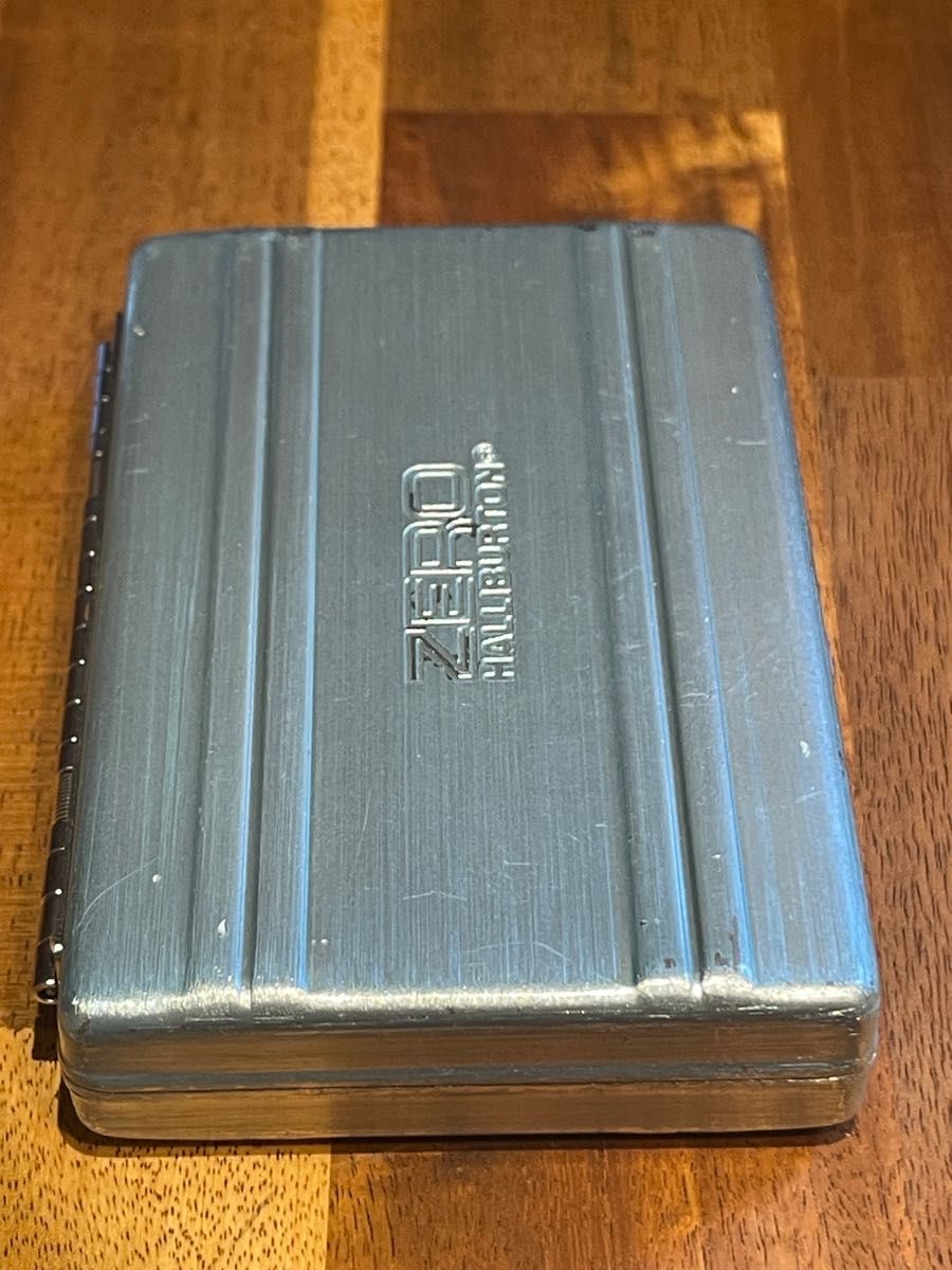 木箱ケース入 ZERO HALLIBURTON ゼロハリ アルミ アタッシュケース型