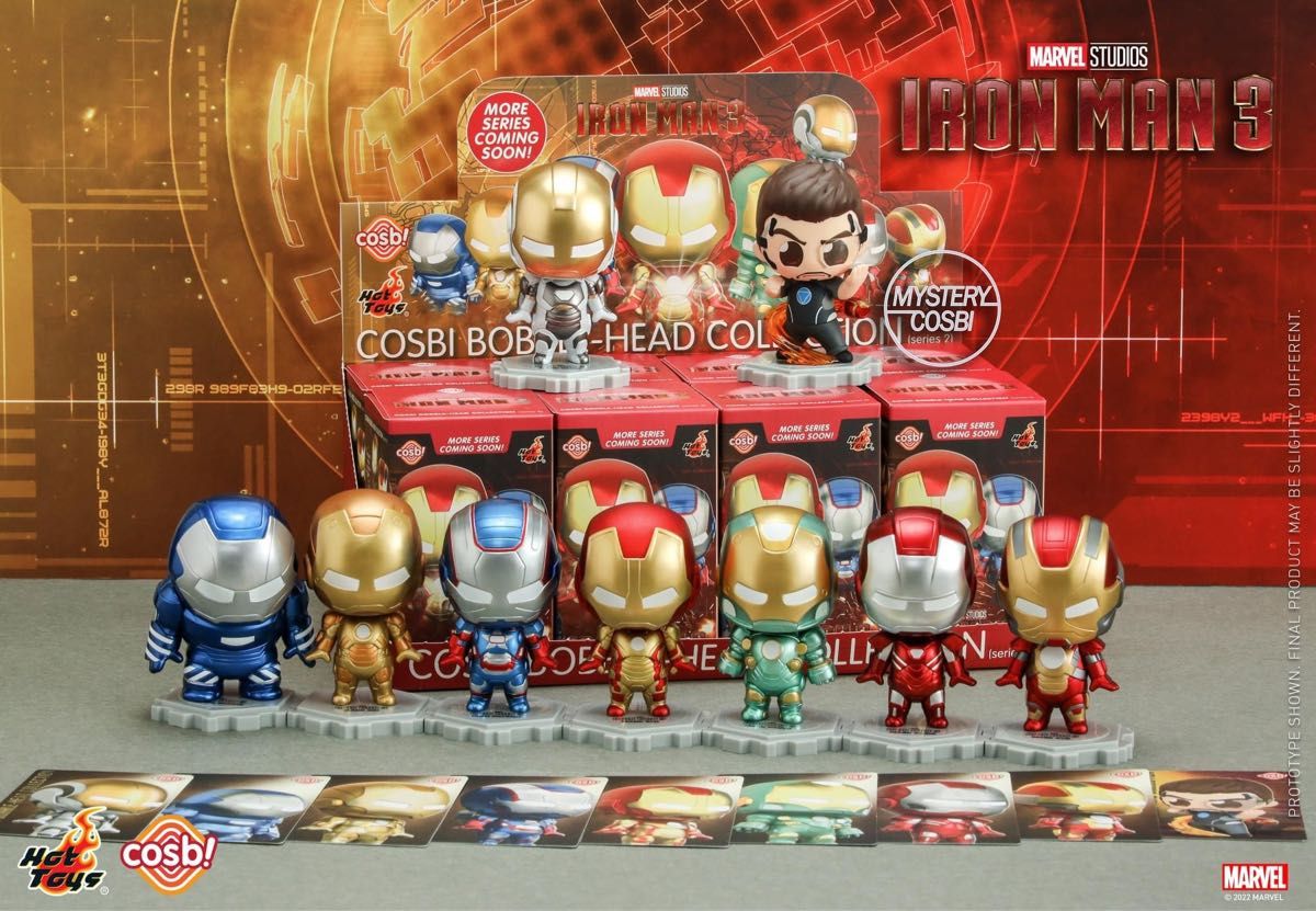 ホットトイズ コスビ コスベイビー アイアンマン3 ボブルヘッド