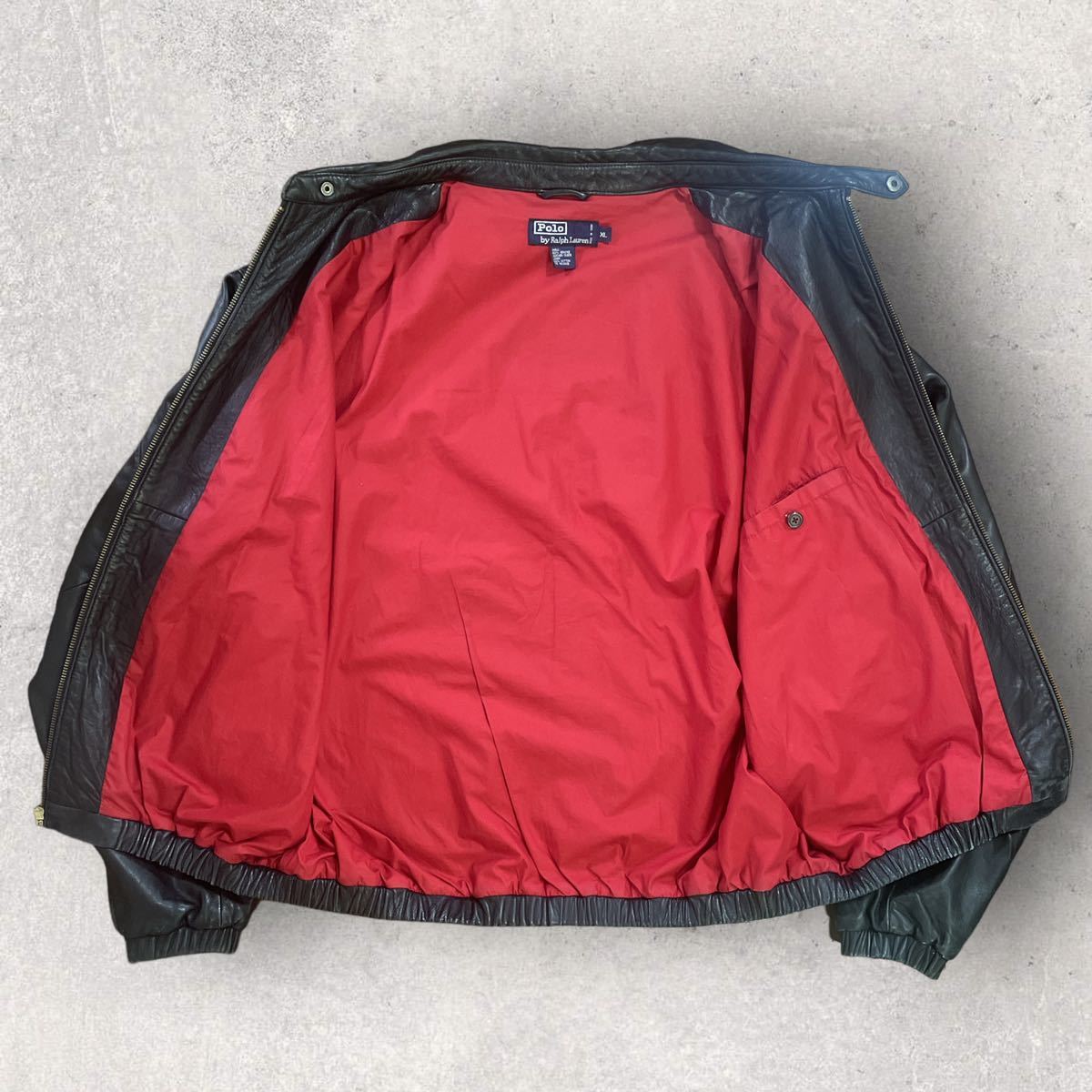 専用】稀少 Polo by Ralph Laurenラルフローレン 90s レザージャケット