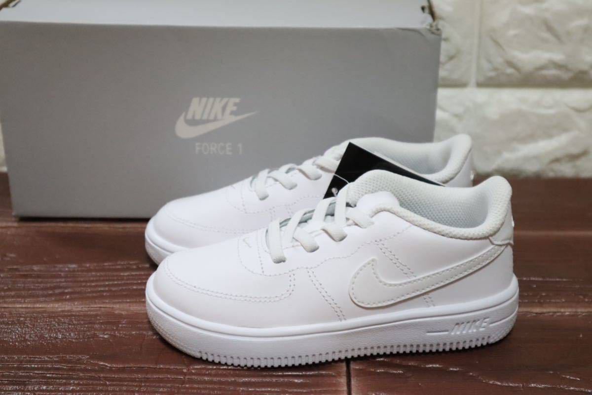新品 16㎝ 定価6050円 ナイキ NIKE フォース1'18TD ホワイト 白 キッズ