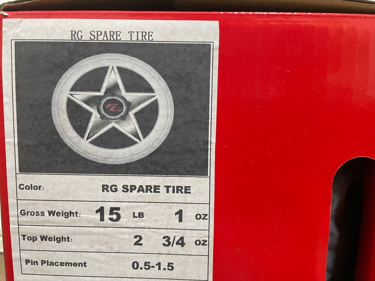 新品未使用】ロトグリップ スペアタイヤ SPARE TIRE 15ポンド 並行輸入