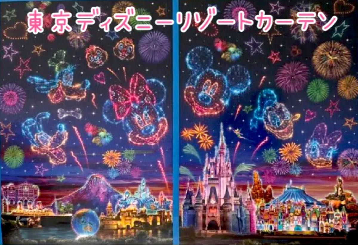 1時間限定値下げ中 【希少】東京ディズニーリゾート カーテン
