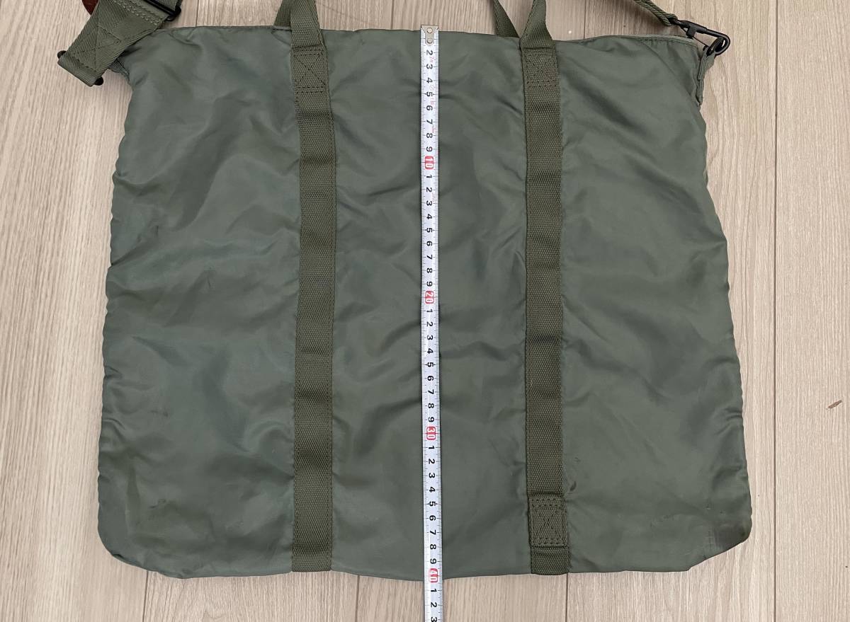 美品】RRL パッカブル ヘルメットバッグ / ミリタリー ODカラー