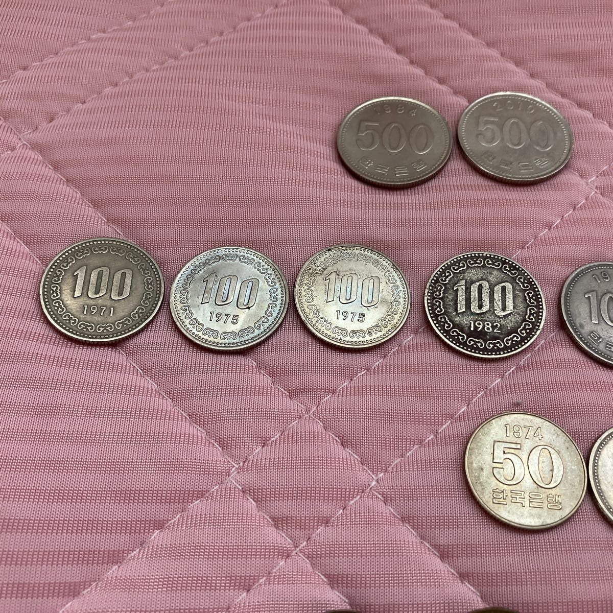 韓国ウォン 旧硬貨 10ウォン 50ウォン 100ウォン 500ウォン｜Yahoo