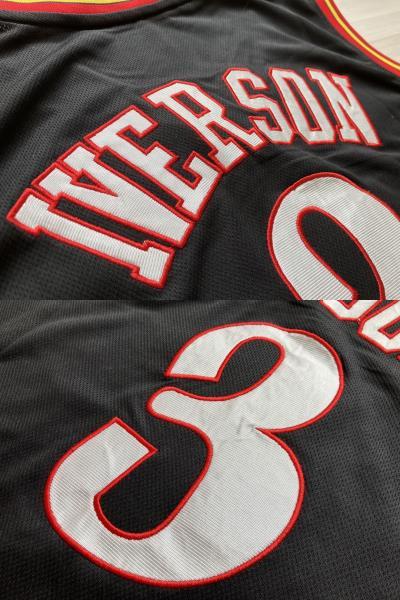 上下セット】NBA SIXERS IVERSON #3 アレン・アイバーソン76ers