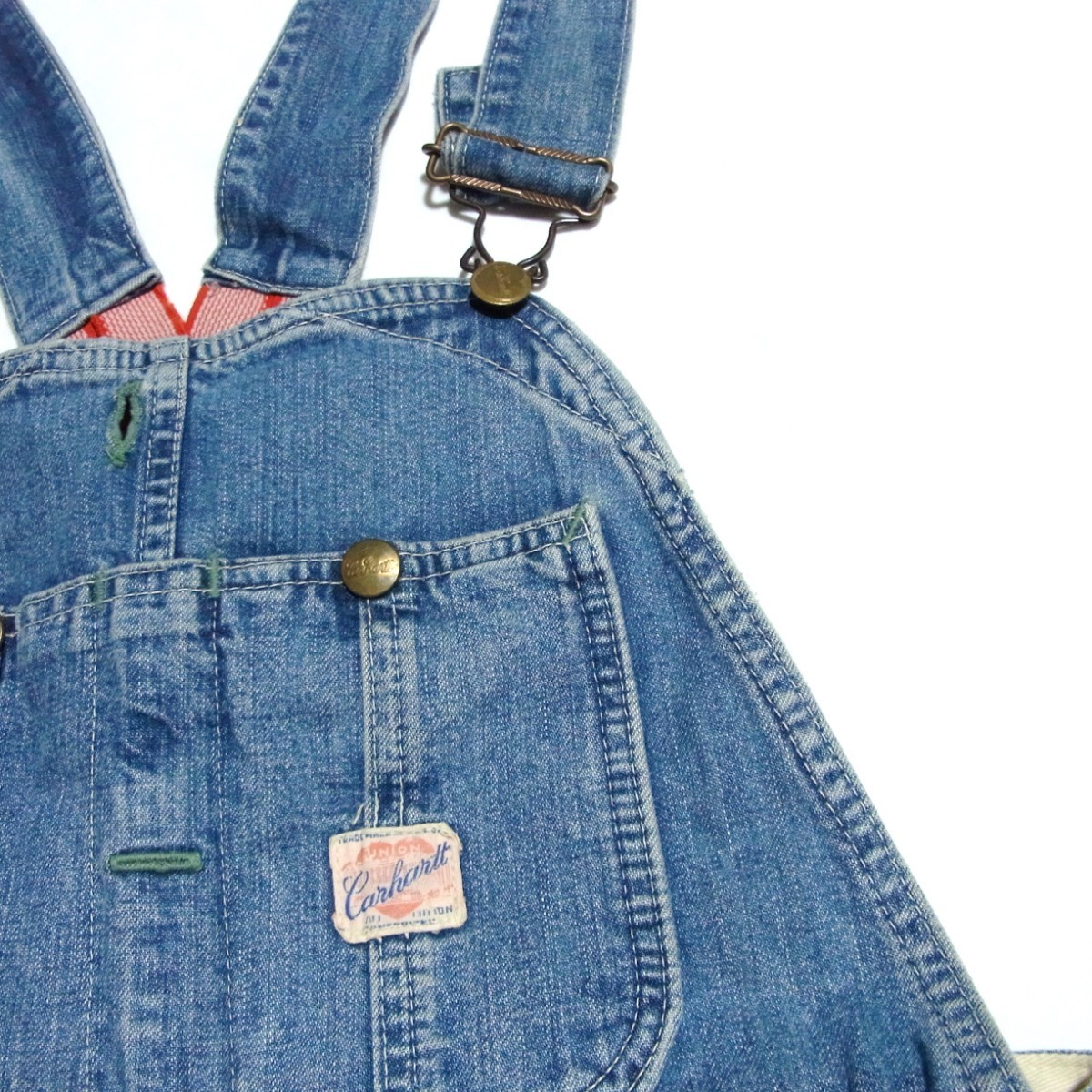 Carhartt カーハート 復刻 デニム オーバーオール ハートタグ 旧タグ