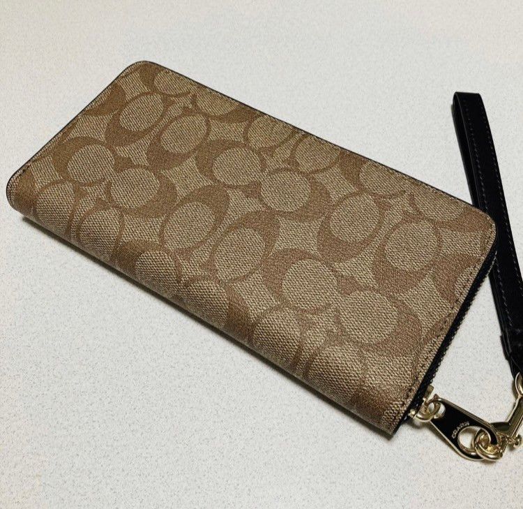 ギフトセット+】COACH コーチxバスキア限定コラボ 長財布 レキシー