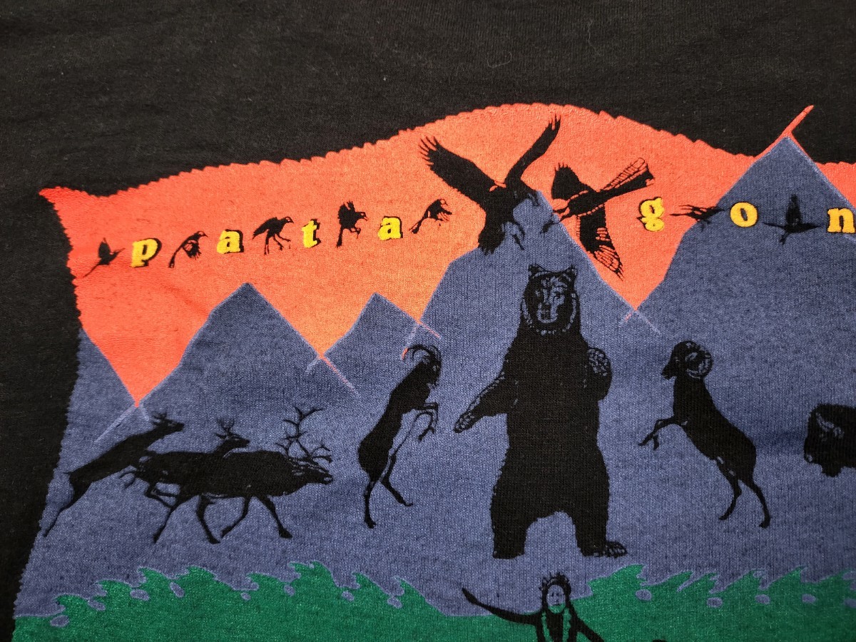 90s patagonia パタゴニア 絶滅T S 絶滅危惧種Tシャツ｜Yahoo!フリマ