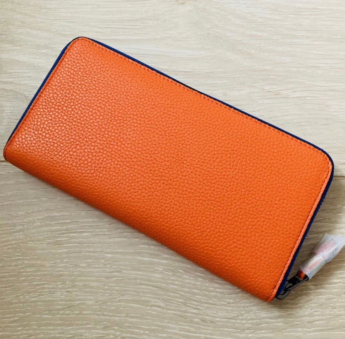 新品未使用】【COACH コーチ 長財布 アコーディオン ラウンドジップ