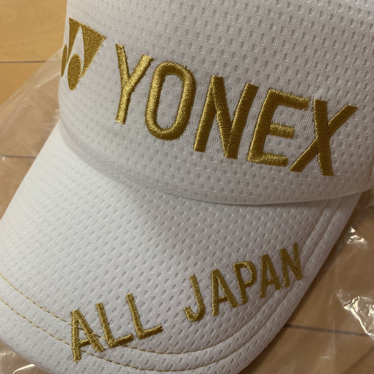 2023インハイ 限定ヨネックス帽子キャップyos23069ソフトテニス白