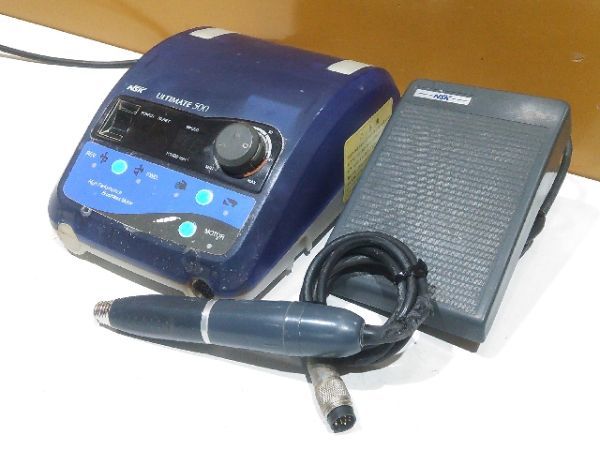 1円スタート】NSK ナカニシULTIMATE 500 歯科技工用高速エンジンNE95