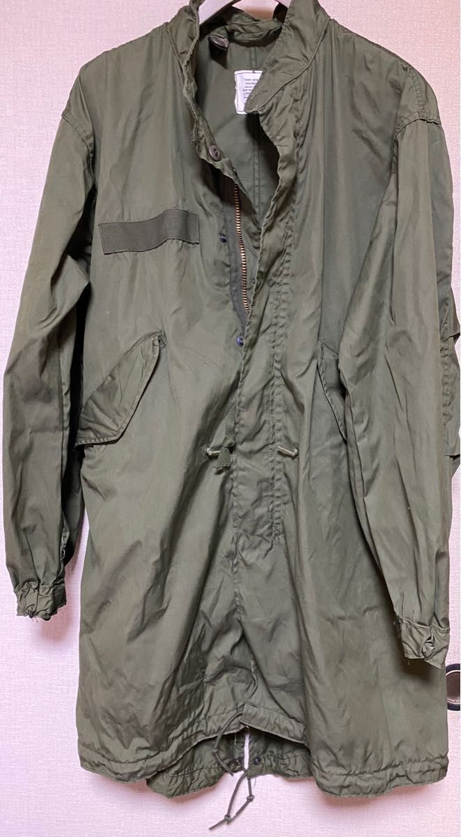 70年代 M65 vtg フィッシュテールパーカー シェルのみ 72年製 1回だけ