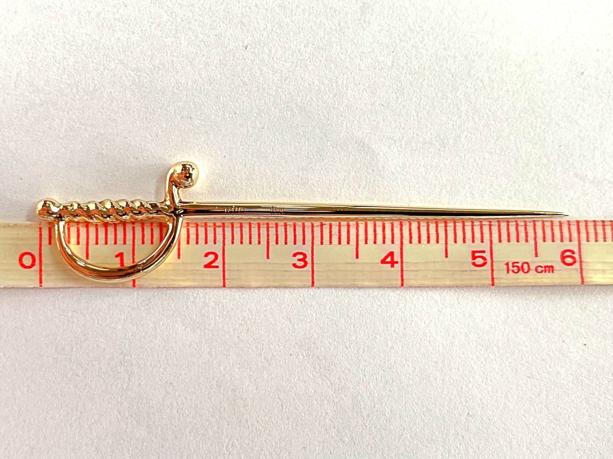 TIFFANY＆Co T&Co フルーツピック ティファニー 585 K14 カクテルピン