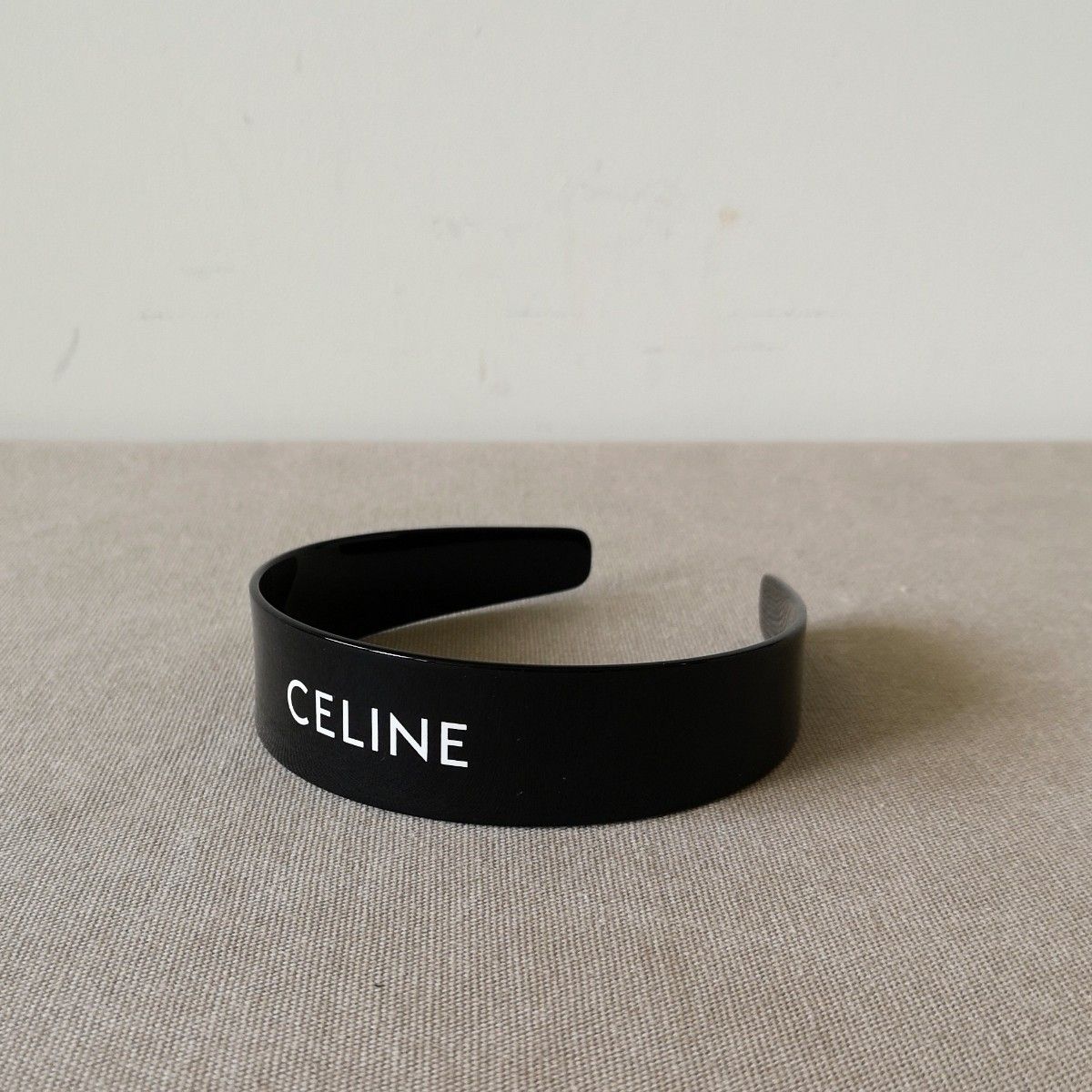 CELINE / セリーヌ ロゴ カチューシャ ヘアバンド ヘアアクセサリー