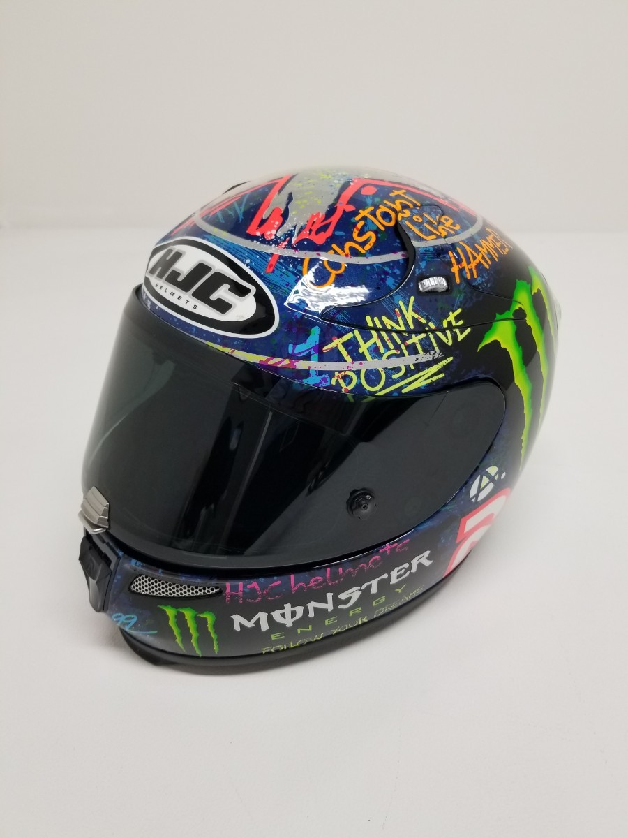 美品 HJC RPHA102013 カタルニアGP限定 ホルヘ・ロレンソ