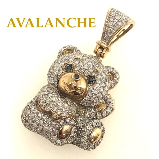 AVALANCHE】アヴァランチ ペンダント トップ クマ 10K ゴールド｜Yahoo