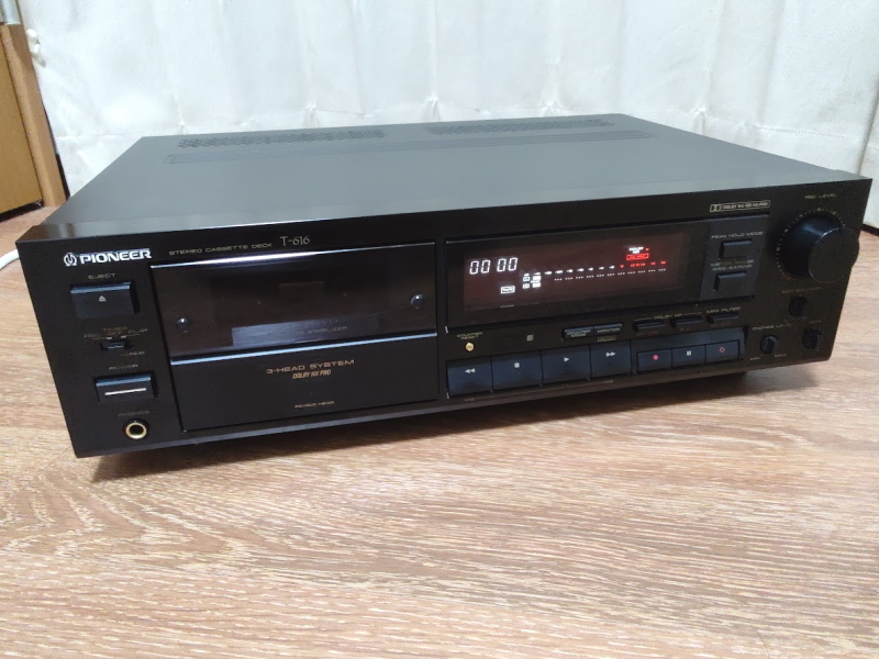 Yahoo!オークション - [整備済み] Pioneer T-616 3ヘッドカセットデッ