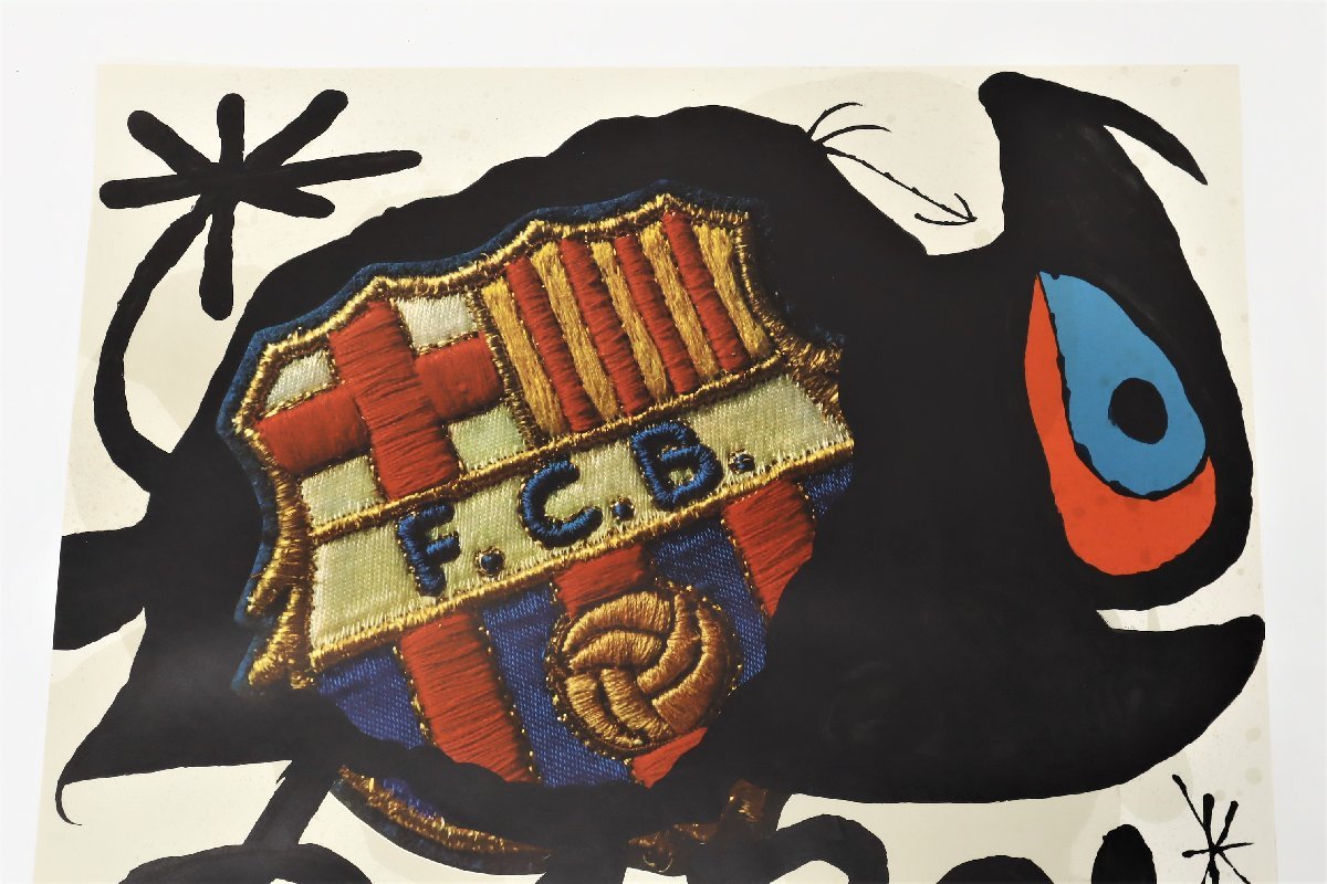 Yahoo!オークション - ジョアン・ミロデザイン 「FCバルセロナ 75周年