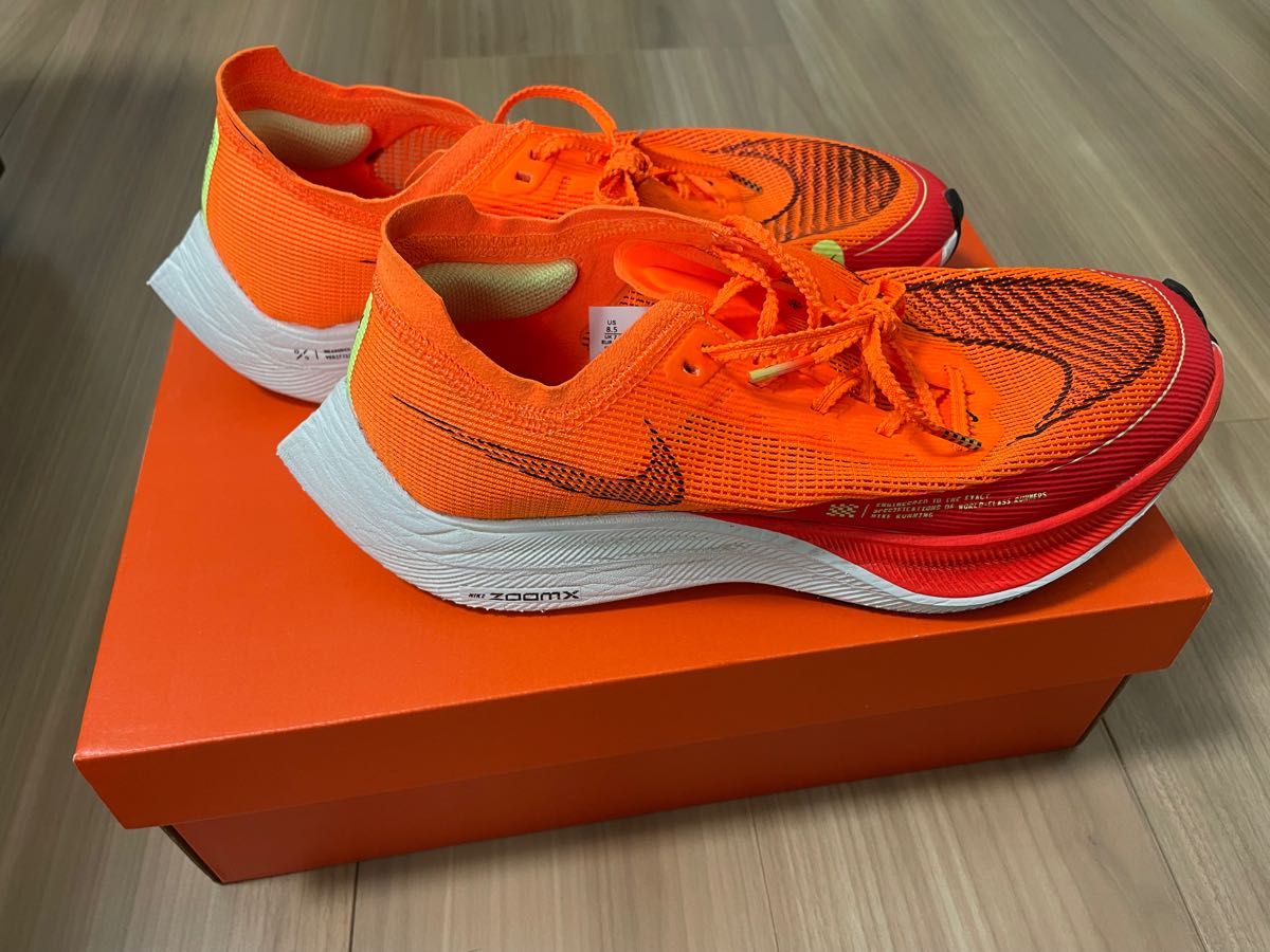 NIKE ヴェイパーフライネクスト%2 ナイキ オレンジ｜Yahoo!フリマ（旧