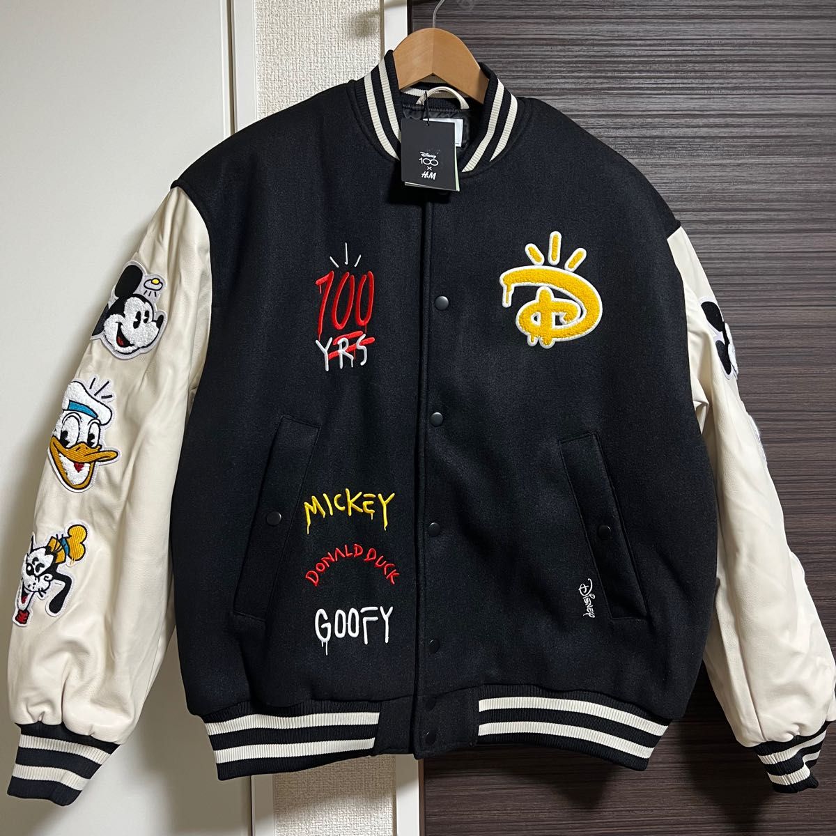新品未使用】H&M Disney100 コラボ 限定 スタジャン Mサイズ｜Yahoo