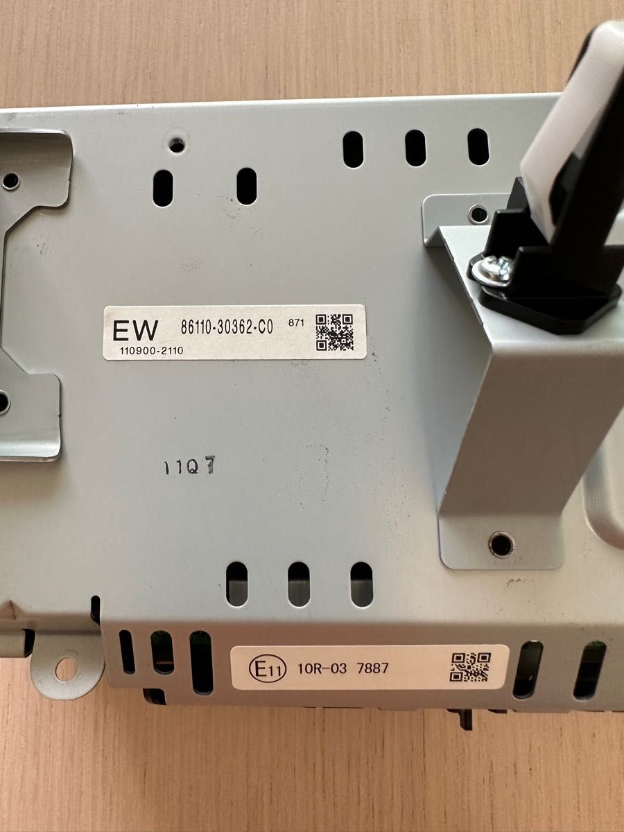 クラウン 純正 210 AWS210 エアコンスイッチパネル エアコンモニター