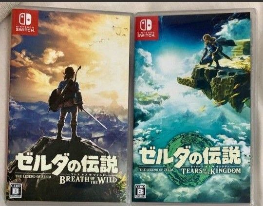 美品】 ゼルダの伝説 ブレス オブ ザ ワイルド ・ ティアーズ オブ ザ