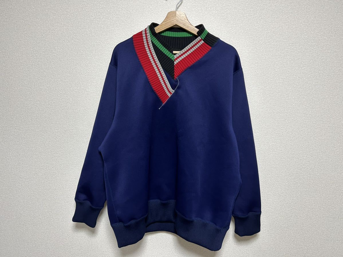 A22】送料無料 美品 kolor カラー 21AW Pe ダンボールニット
