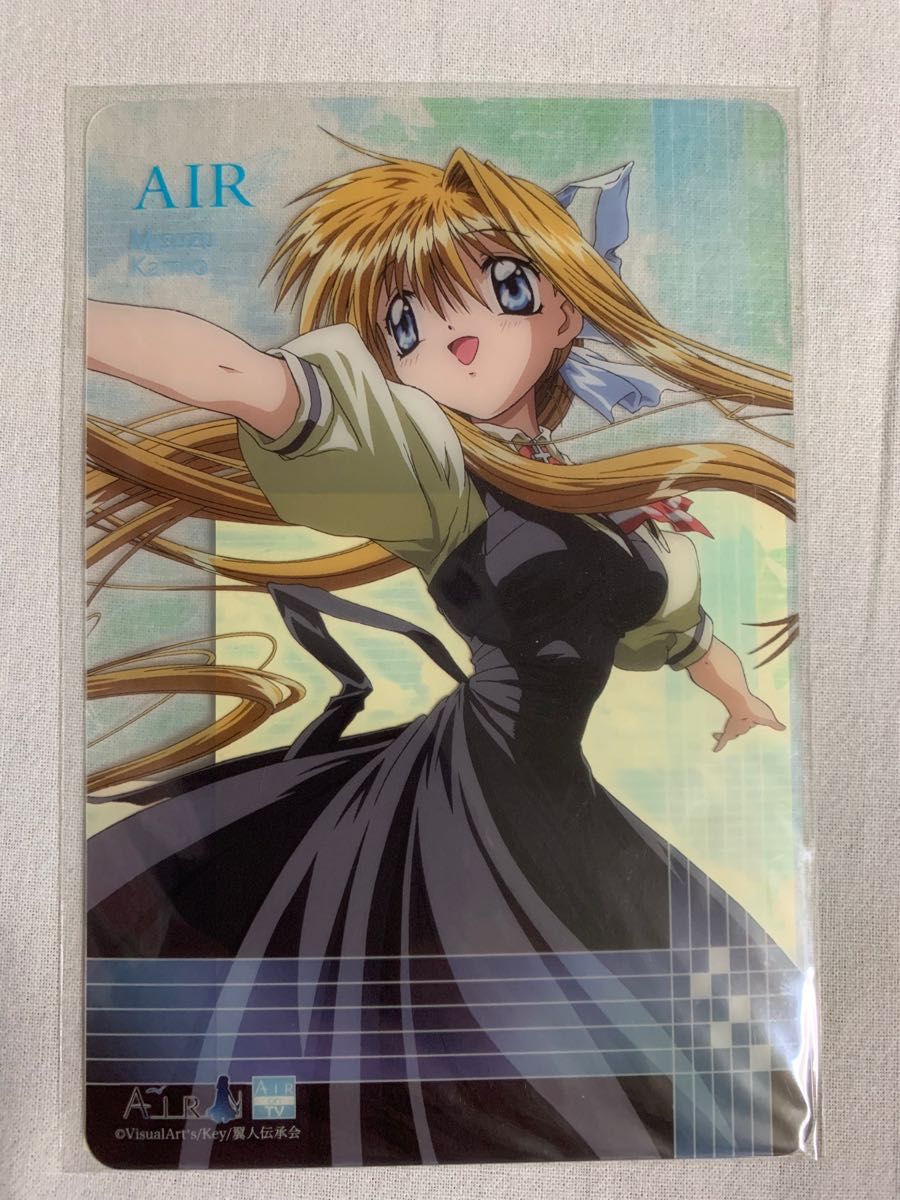 AIR クリアポストカードセット 神尾観鈴 霧島佳乃 遠野美凪 神奈備命