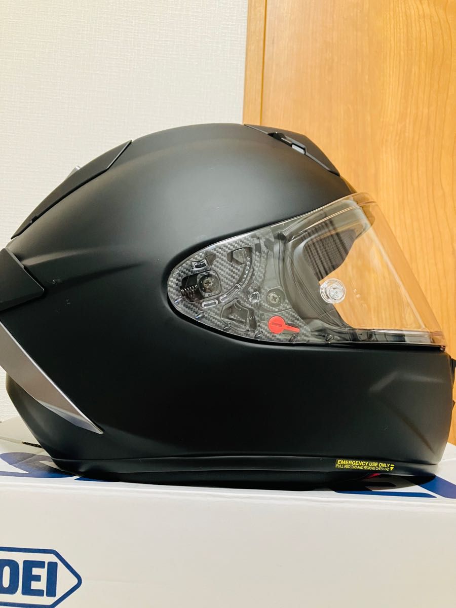 値下げ SHOEI X-Fifteen（X-15）Lサイズ マットブラック 外箱 付属品