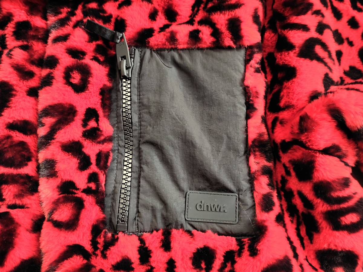 美品 ZARA ザラ PRINTED FAUX FUR JACKET フリース ファー ジャケット