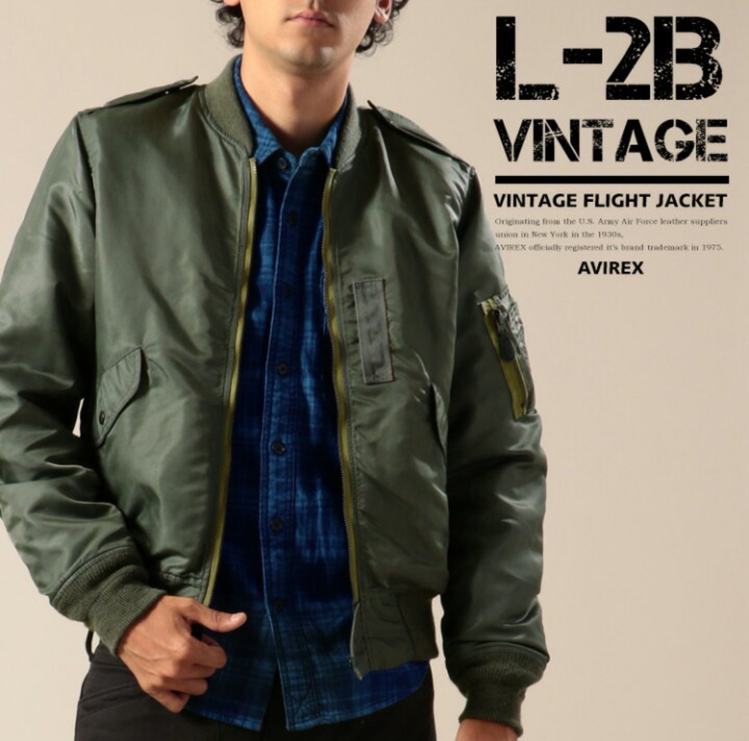 美品】AVIREX#ヴィンテージモデル#L-2B #L2B#MIL-J-7448A#6182216