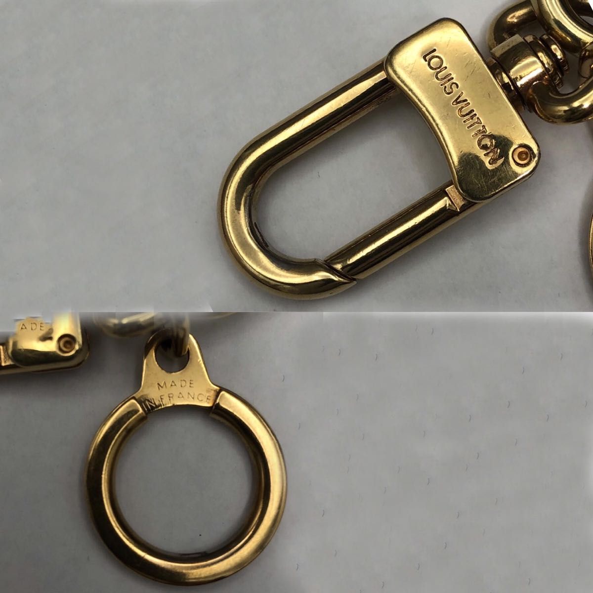 LOUIS VUITTON ルイ ヴィトン アノクレ キーホルダー キーリング