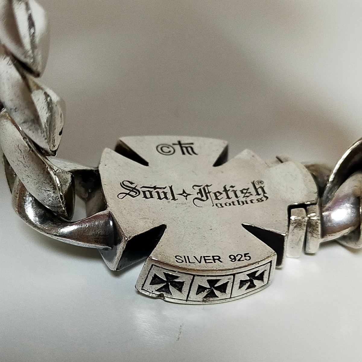 soul fetish ソウルフェティッシュ マルテスクロスブレスレット