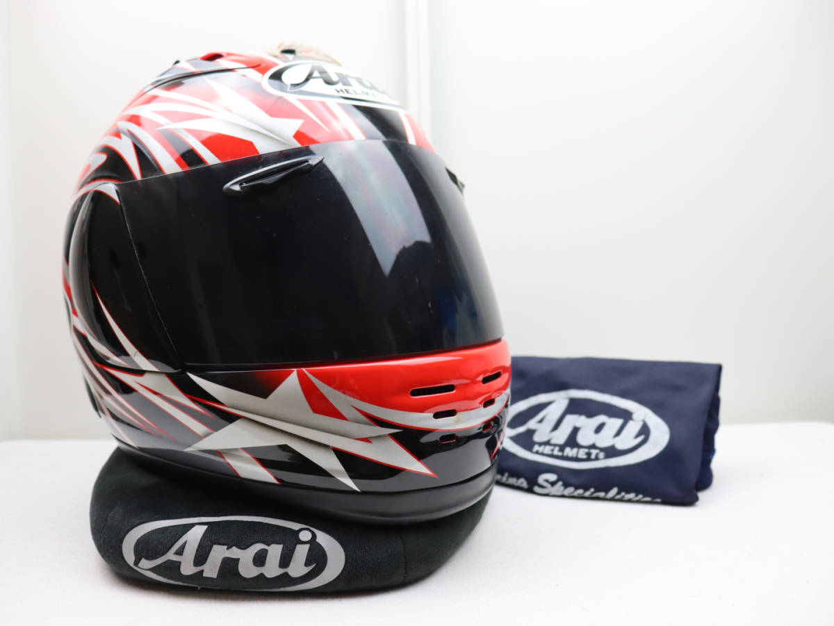 美品】Arai アライSUPER RAPIDE SR Stella スーパーラパイドステラフル