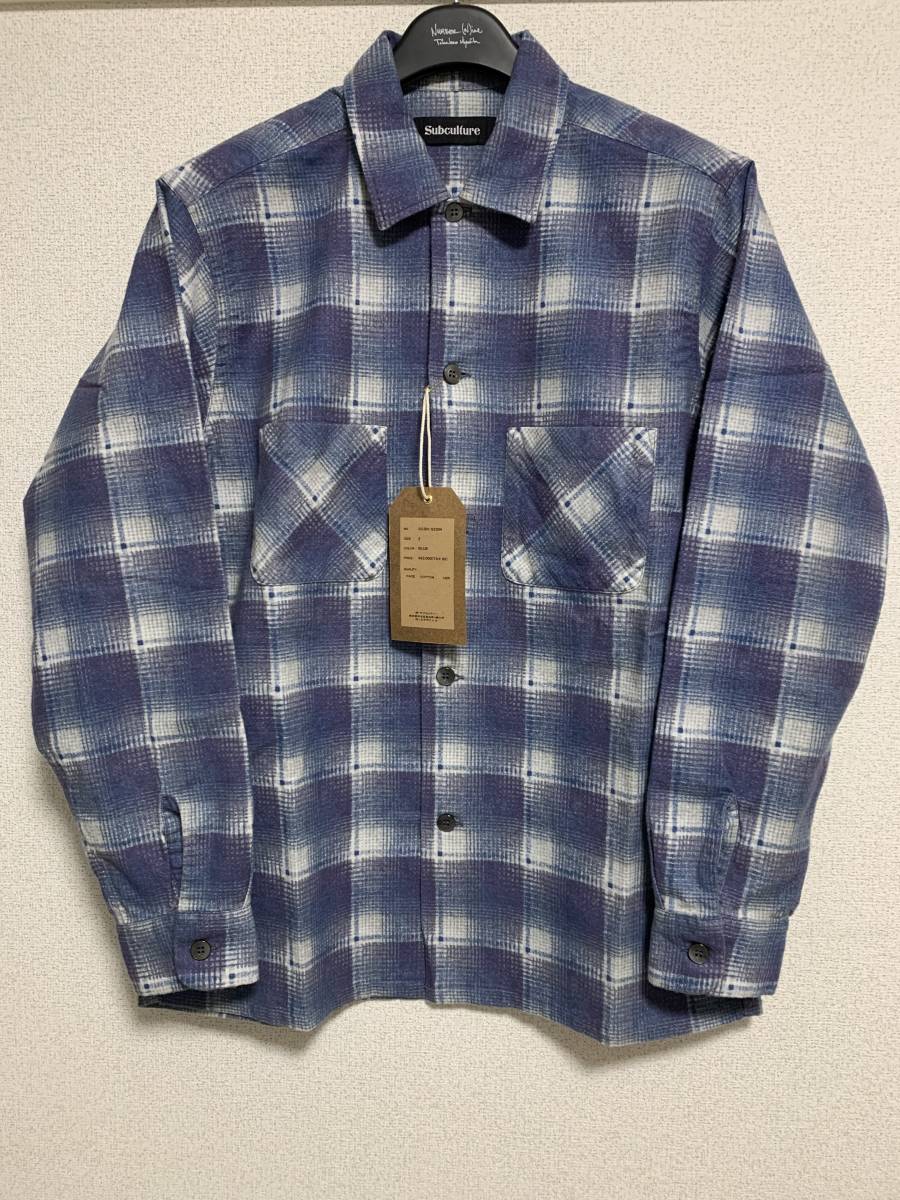 最終価格 最安値 キムタク着同型同色 23SS Subculture 60's OMBRE CHEC