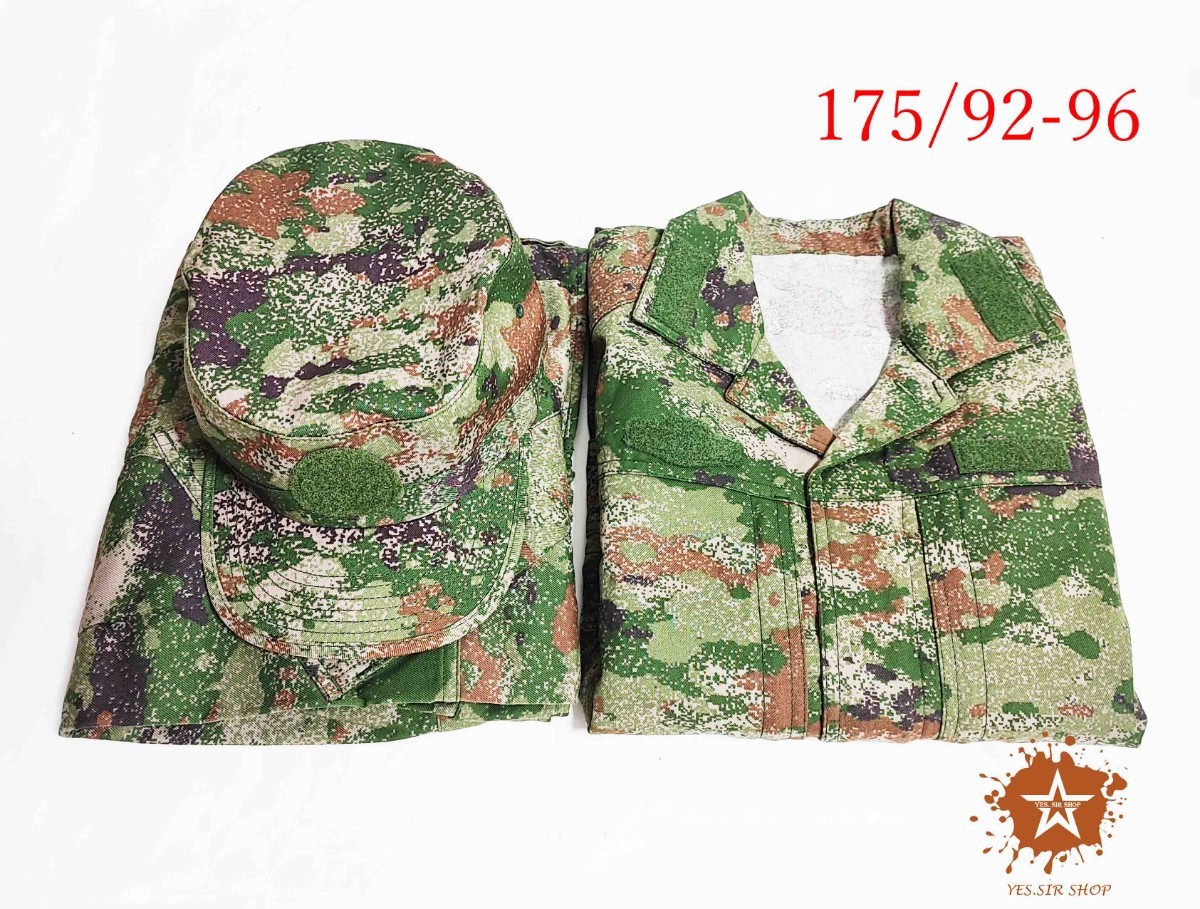 Yes Sir shop】 中国軍 21式 星空林地迷彩 作戦服 戦闘服 セット 175