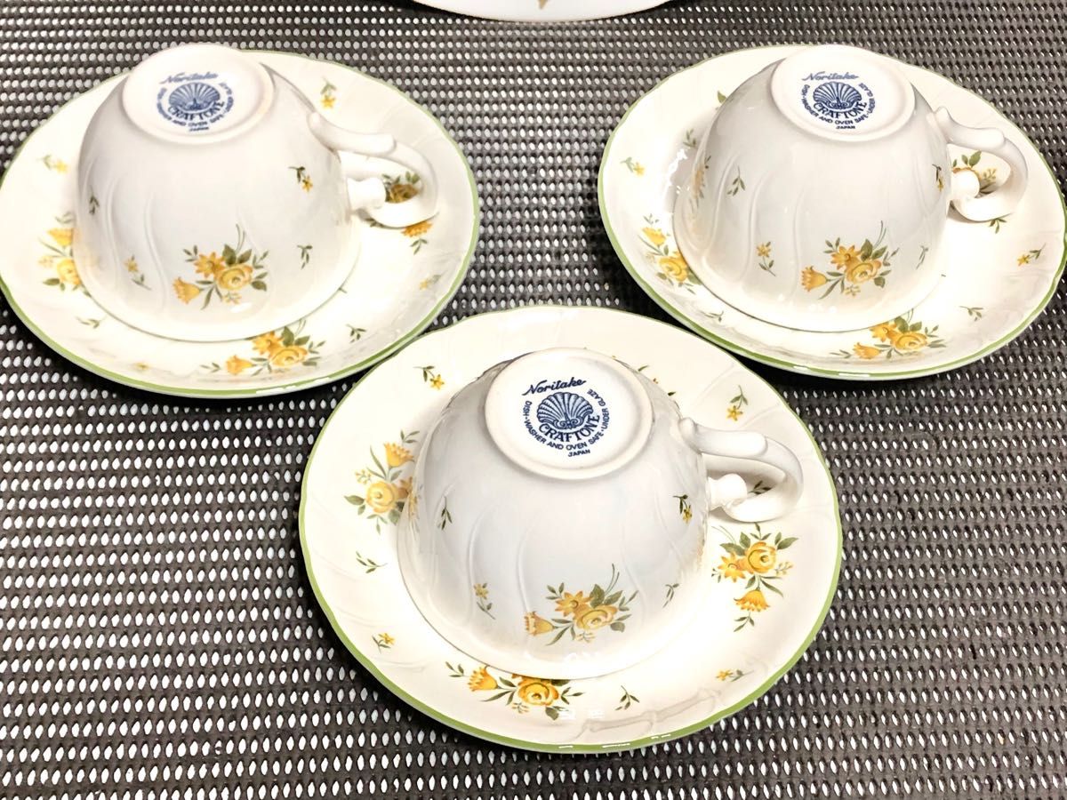 ノリタケ クラフトーン カップ＆ソーサー 大皿 ティーセット 食器