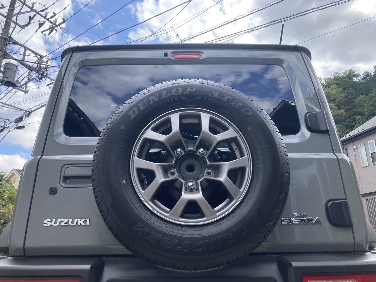 ジムニー シエラ 純正ホイール 1本 新車外し JB74 スペアタイヤ リペア