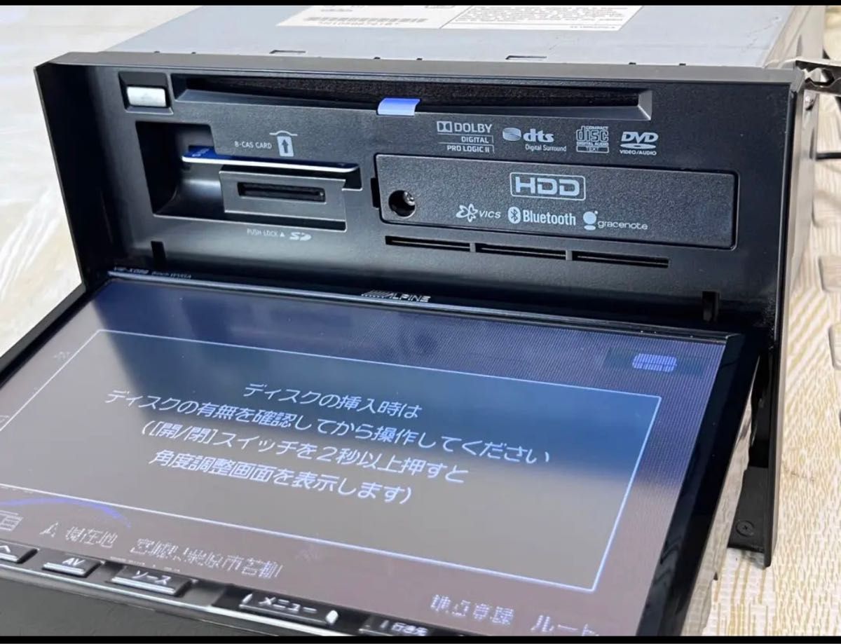 ALPINE VIE-X088 8インチモニター 2010 HDD アルパイン｜Yahoo!フリマ