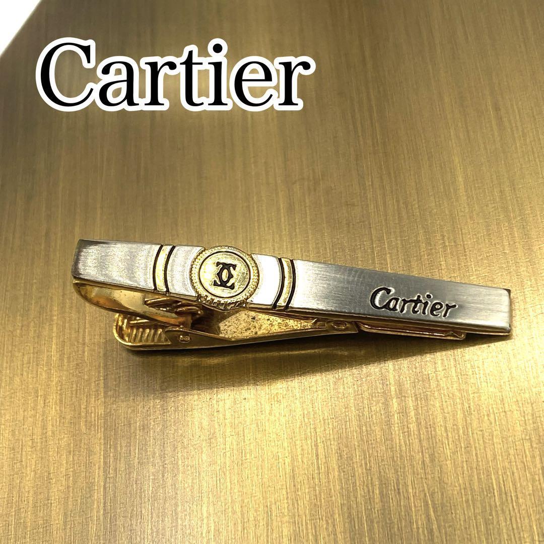 Cartier カルティエ ネクタイピン ゴールド×シルバー｜Yahoo!フリマ