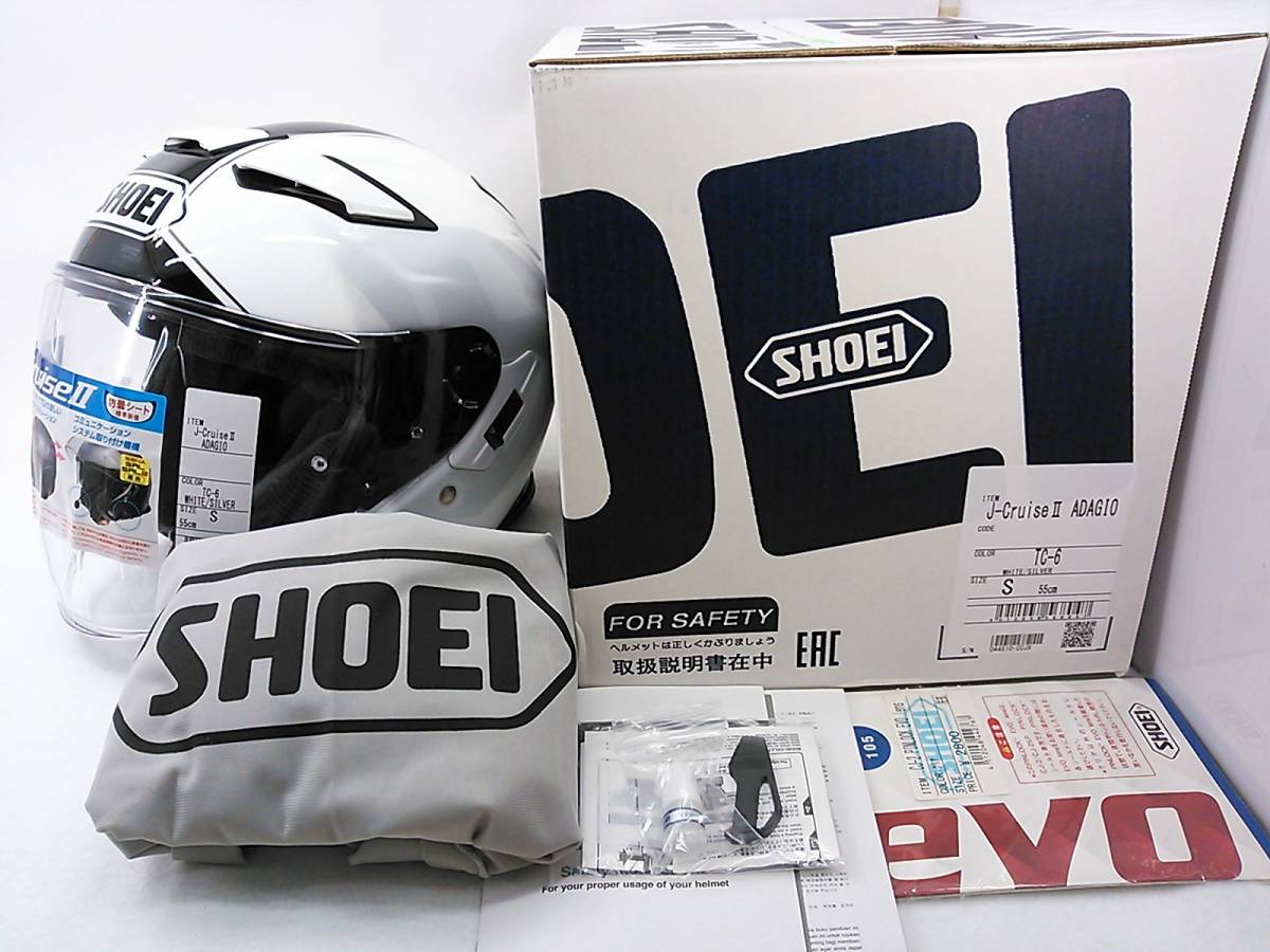 使用極わずか 美品 2022年製 SHOEI ショウエイ J-CruiseⅡ J-Cruise2 J