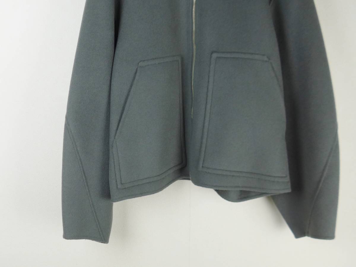 LOHEN ローヘン 22AW バックフォルムリバーZIPブルゾンコートF モス