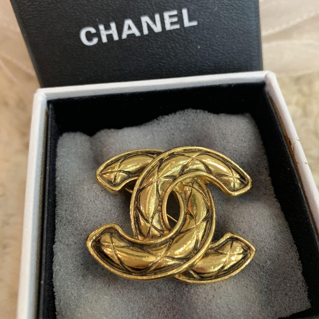 CHANEL ココマーク ブローチ コサージュ マトラッセ ヴィンテージ