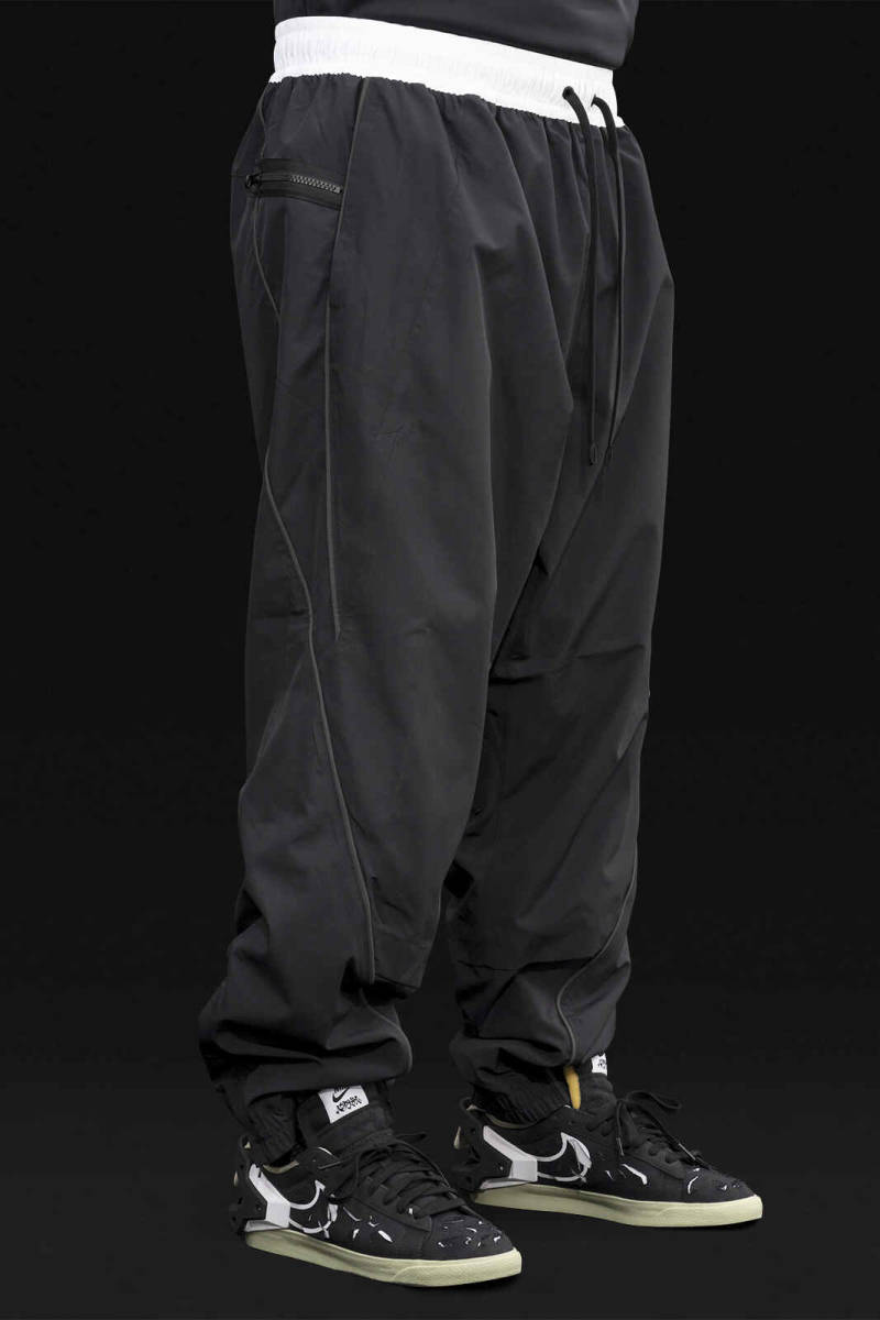 新品 Nike x ACRONYM Woven Jacket+Pants Sサイズ Black/Black/White