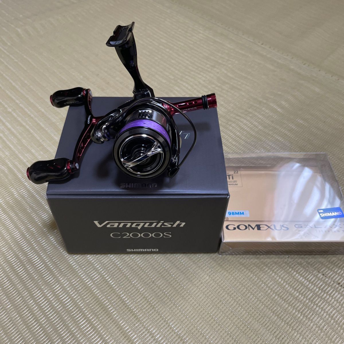 シマノ 23ヴァンキッシュC2000Sゴメクサスカスタム美品スクイッド
