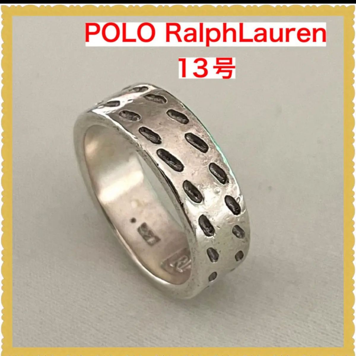 POLO RalphLaurenラルフローレン リング 指輪 シルバー925｜Yahoo