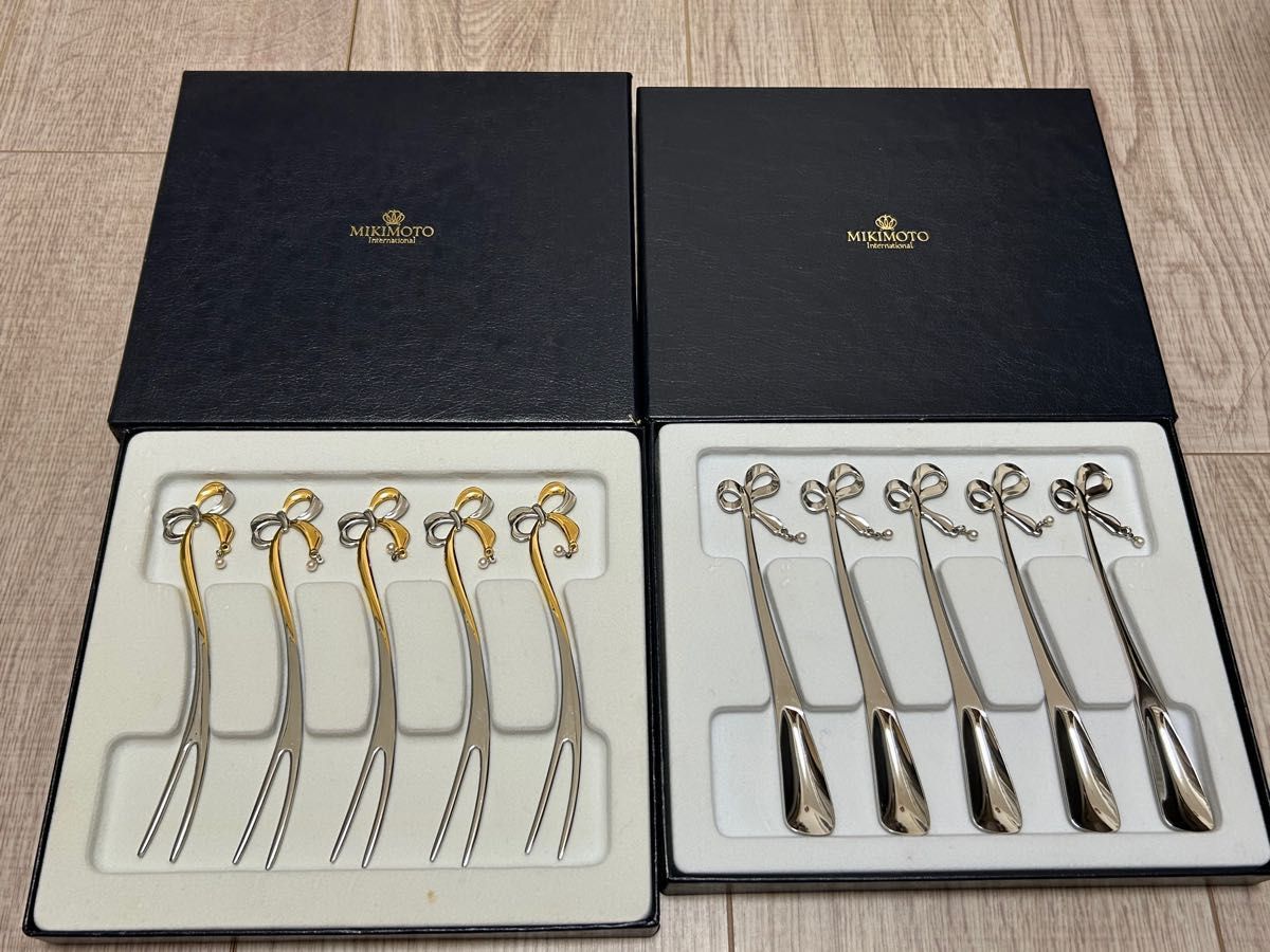 MIKIMOTO デザートフォーク デザートスプーン ミキモト ミキモトパール