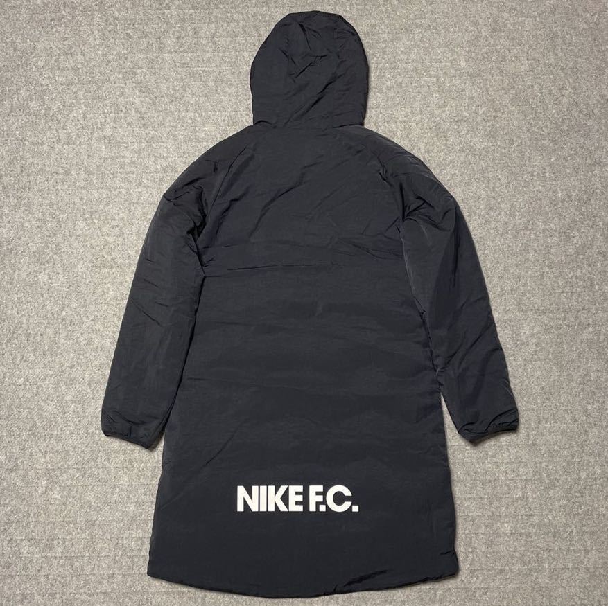 Mサイズ 定価24200円 新品 ナイキ FC ベンチコート 中綿 ロングコート