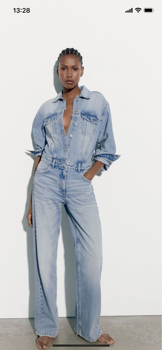 ZARA ザラ デニムオールインワン ツナギ JOURNAL STANDARD｜Yahoo